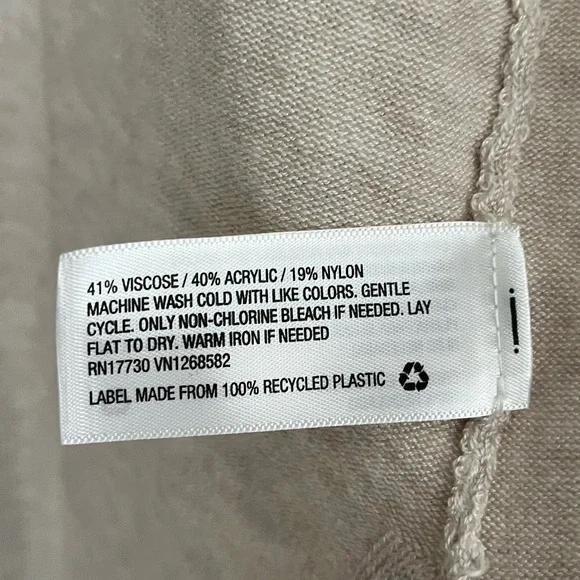 {A New Day} Duster Cardigan Sweater in Oatmeal - Womens XS - Picture 8 of 8